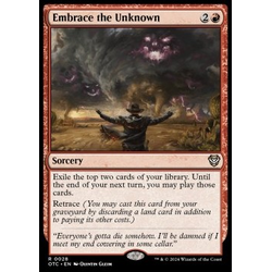 Magic löskort: Commander: Outlaws of Thunder Junction: Embrace the Unknown