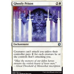 Magic löskort: Conspiracy: Take the Crown: Ghostly Prison (Foil)
