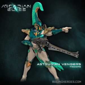 Arcadian Elves: Astrurian Vengers - Troops
