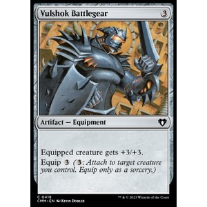 Magic löskort: Commander Masters: Vulshok Battlegear (Foil)