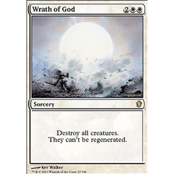 Magic löskort: Commander 2013: Wrath of God