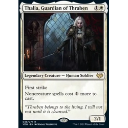 Magic löskort: Innistrad: Crimson Vow: Thalia, Guardian of Thraben