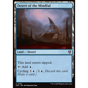 Magic löskort: Magic: Commander: Aetherdrift: Desert of the Mindful