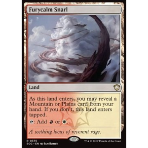 Magic löskort: Commander: Secrets of Strixhaven: Furycalm Snarl