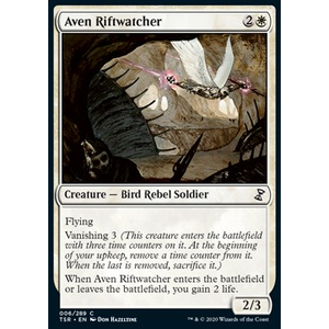 Magic Löskort: Time Spiral Remastered: Aven Riftwatcher (Foil)
