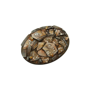 Ruined Chapel Base, Oval 120mm (1)