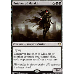 Magic löskort: Commander Anthology 2018: Butcher of Malakir