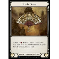 FaB Löskort: Dynasty: Ornate Tessen (Cold Foil)
