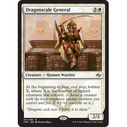 Magic löskort: Fate Reforged: Dragonscale General (Foil)