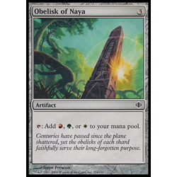 Magic löskort: Shards of Alara: Obelisk of Naya
