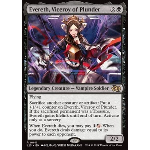 Magic löskort: Magic: Foundations Jumpstart: Evereth, Viceroy of Plunder