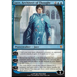Magic löskort: Duel Decks: Jace vs. Vraska: Jace, Architect of Thought (Foil)