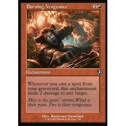 Magic löskort: Magic: Innistrad Remastered: Burning Vengeance (alternative art)