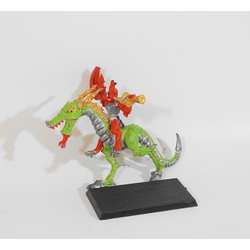 Daemons of Chaos: Daemonette on Steed of Slaanesh Musician (Metall)