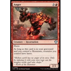 Magic löskort: Commander: Secrets of Strixhaven: Anger