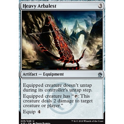 Magic löskort: Masters 25: Heavy Arbalest