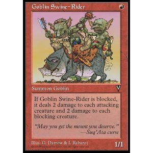 Magic löskort: Visions: Goblin Swine-Rider