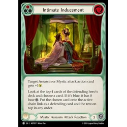 FaB Löskort: Part the Mistveil: Intimate Inducement (Red) (Rainbow Foil)