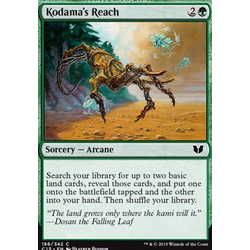 Magic löskort: Commander 2015: Kodama's Reach