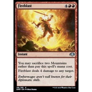 Magic löskort: Dominaria Remastered: Fireblast