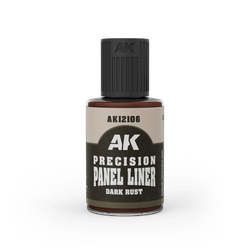 Precision Panel liner: Dark Rust - Enamel (30ml)
