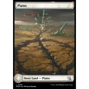 Magic löskort: March of the Machine: Plains (Foil)