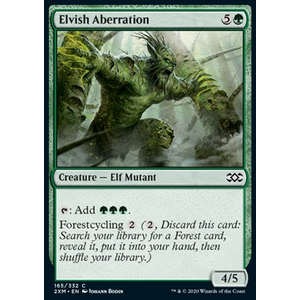 Magic löskort: Double Masters: Elvish Aberration