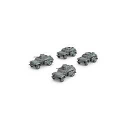 German Sd Kfz 222 / 221 Scout Troop (plastic) (4)