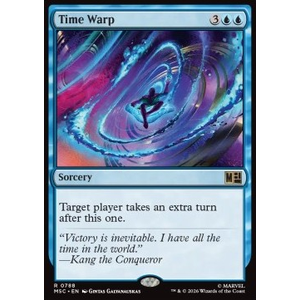 Magic löskort: Commander: Marvel Super Heroes: Time Warp