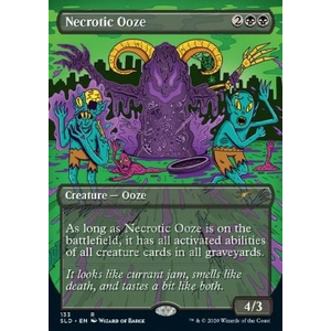 Magic löskort: Secret Lair Drop Series promo: Necrotic Ooze