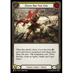 FaB Löskort: Heavy Hitters: Down But Not Out (Yellow)
