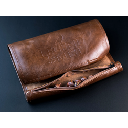 Legend in the Mist RPG: Resin Acorn Dice Set with Leather Satchel