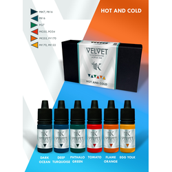 Kimera Kolors: Velvet Inks - Hot & Cold (6)