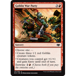 Magic löskort: Modern Horizons: Goblin War Party