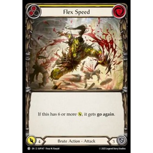 FaB Löskort: Super Slam: Flex Speed (Yellow)