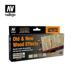 Vallejo Paint Set Old & New Wood Effects