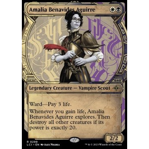 Magic löskort: The Lost Caverns of Ixalan: Amalia Benavides Aguirre (alternative art)