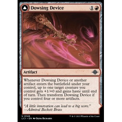 Magic löskort: The Lost Caverns of Ixalan: Dowsing Device // Geode Grotto (Foil)