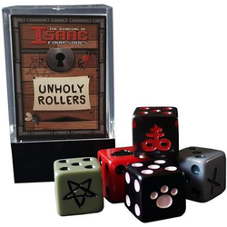 The Binding of Isaac: Four Souls - Unholy Rollers Custom Dice Set