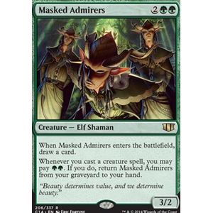 Magic löskort: Commander 2014: Masked Admirers