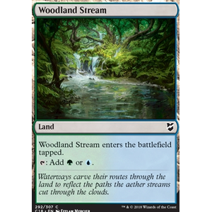 Magic löskort: Commander 2018: Woodland Stream