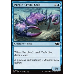 Magic löskort: Magic: Foundations Jumpstart: Purple-Crystal Crab