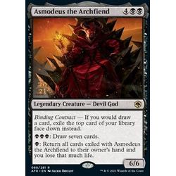 Magic löskort: Adventures in the Forgotten Realms: Asmodeus the Archfiend (Prerelease Foil)