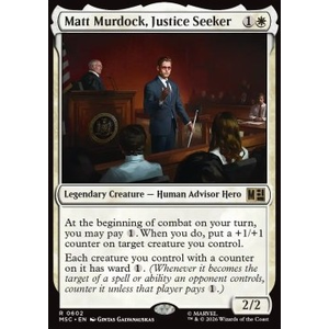 Magic löskort: Commander: Marvel Super Heroes: Matt Murdock, Justice Seeker