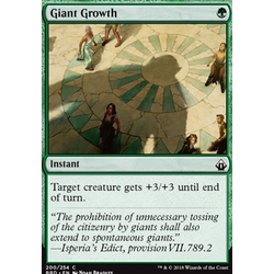 Magic löskort: Battlebond: Giant Growth