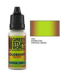 Colorshift Chameleon Metal Paint: Tropical Green