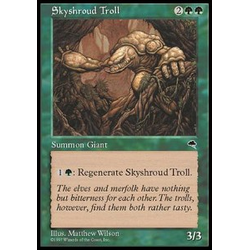 Magic löskort: Tempest: Skyshroud Troll