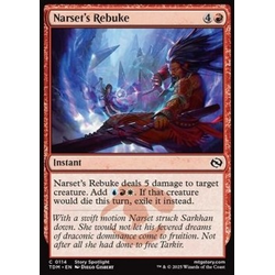 Magic löskort: Tarkir: Dragonstorm: Narset's Rebuke
