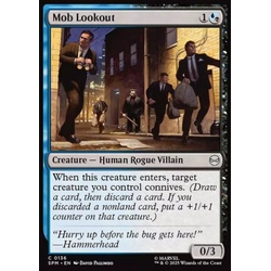 Magic löskort: Magic: the Gathering: Marvel's Spider-Man: Mob Lookout (Foil)