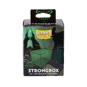 Dragon Shield Deck Strongbox - Clear Green